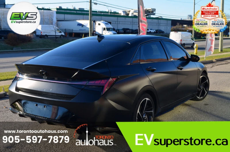 Hyundai Elantra !!N Line!!* АвтоКредит* Цена до БГ* , снимка 4 - Автомобили и джипове - 53526116