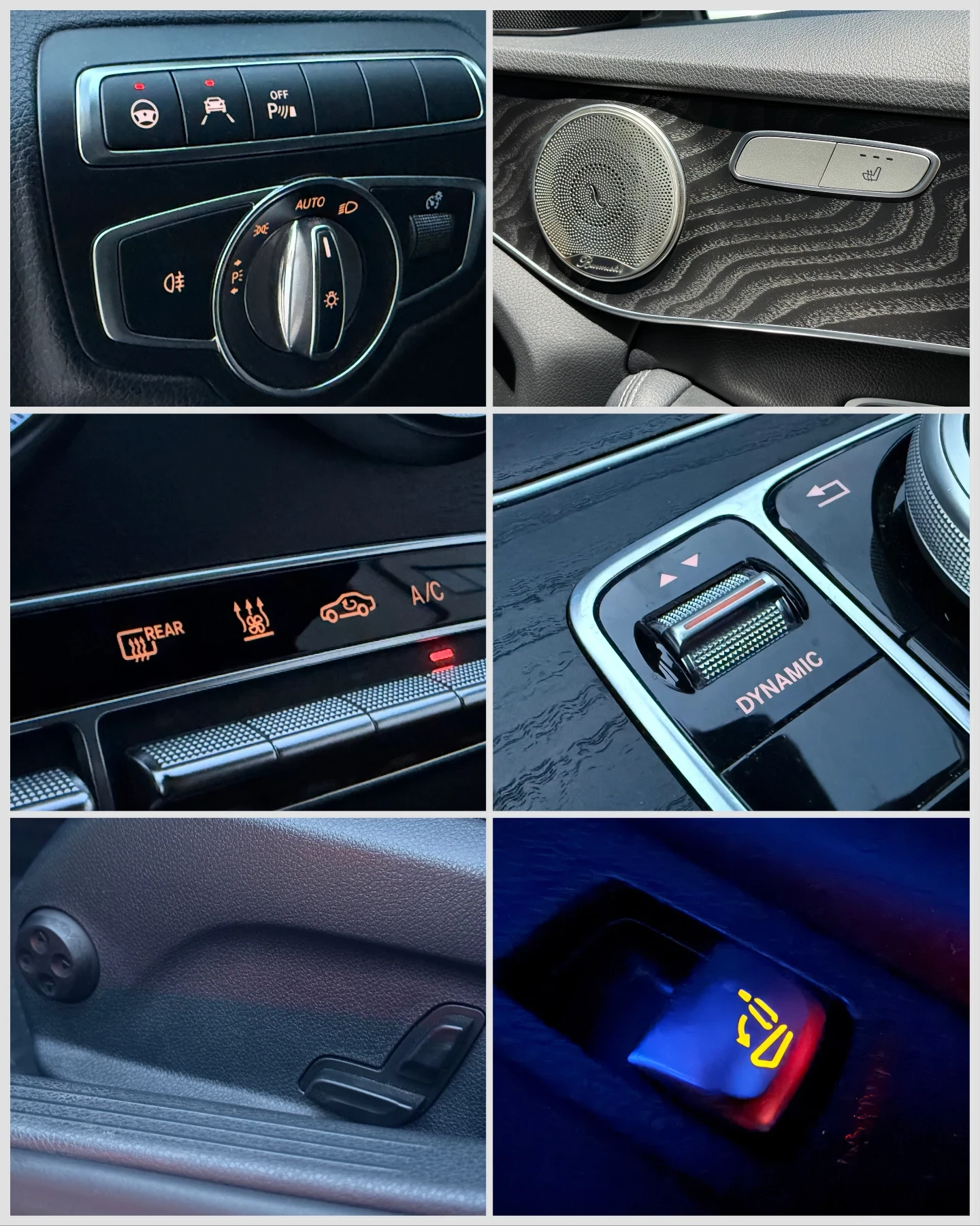 Mercedes-Benz C 250 AMG/9G/Distr/LaneAs/MultiB/Pano/Ambi/История/Каско, снимка 12 - Автомобили и джипове - 55188895
