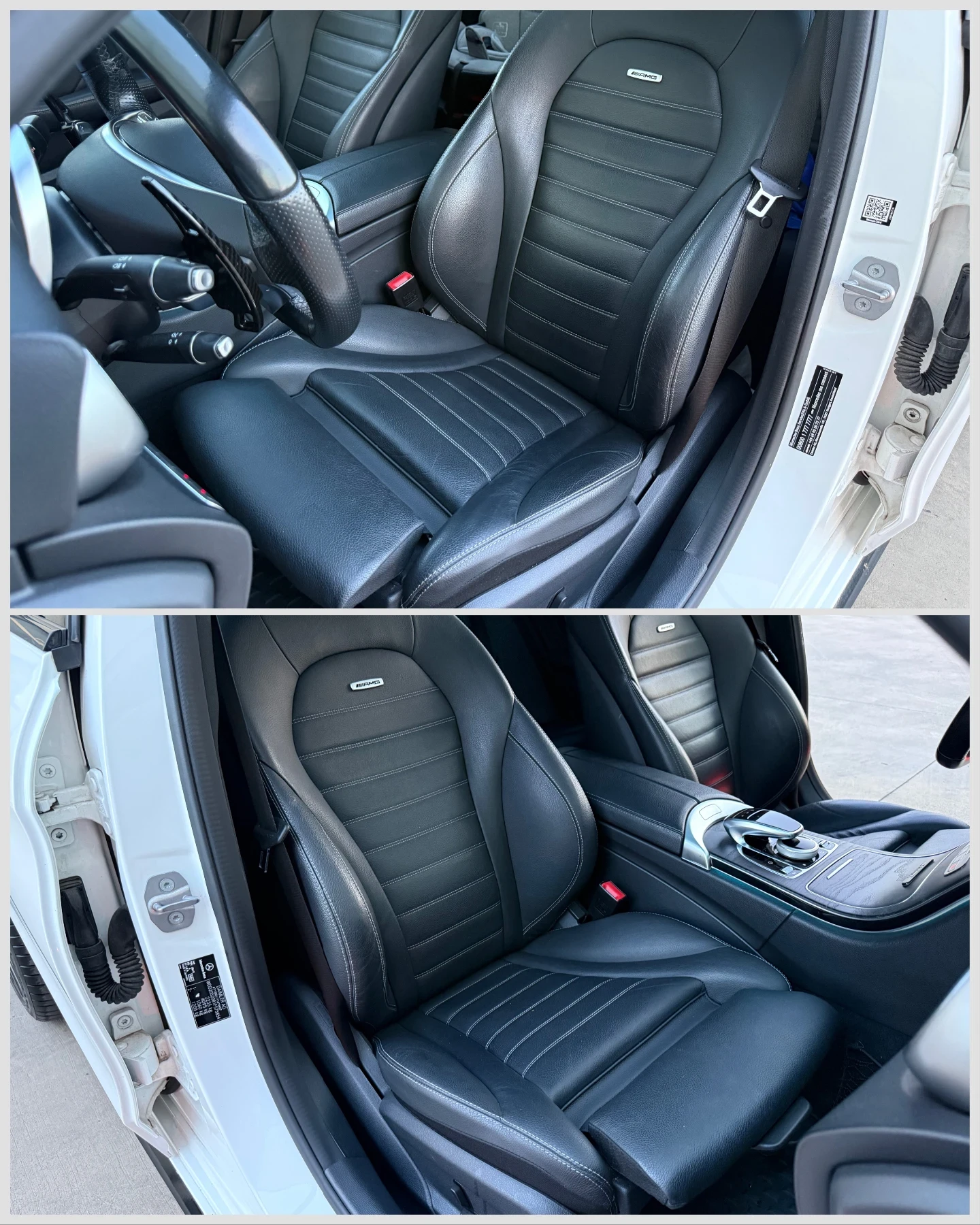 Mercedes-Benz C 250 AMG/9G/Distr/LaneAs/MultiB/Pano/Ambi/История/Каско, снимка 7 - Автомобили и джипове - 55188895