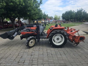 Трактор Kubota GL 25 с челен товарач, снимка 3
