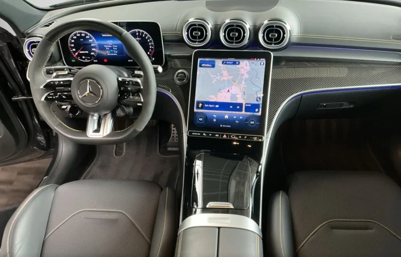 Mercedes-Benz C 63 AMG SE Nightpack, снимка 6 - Автомобили и джипове - 52049350