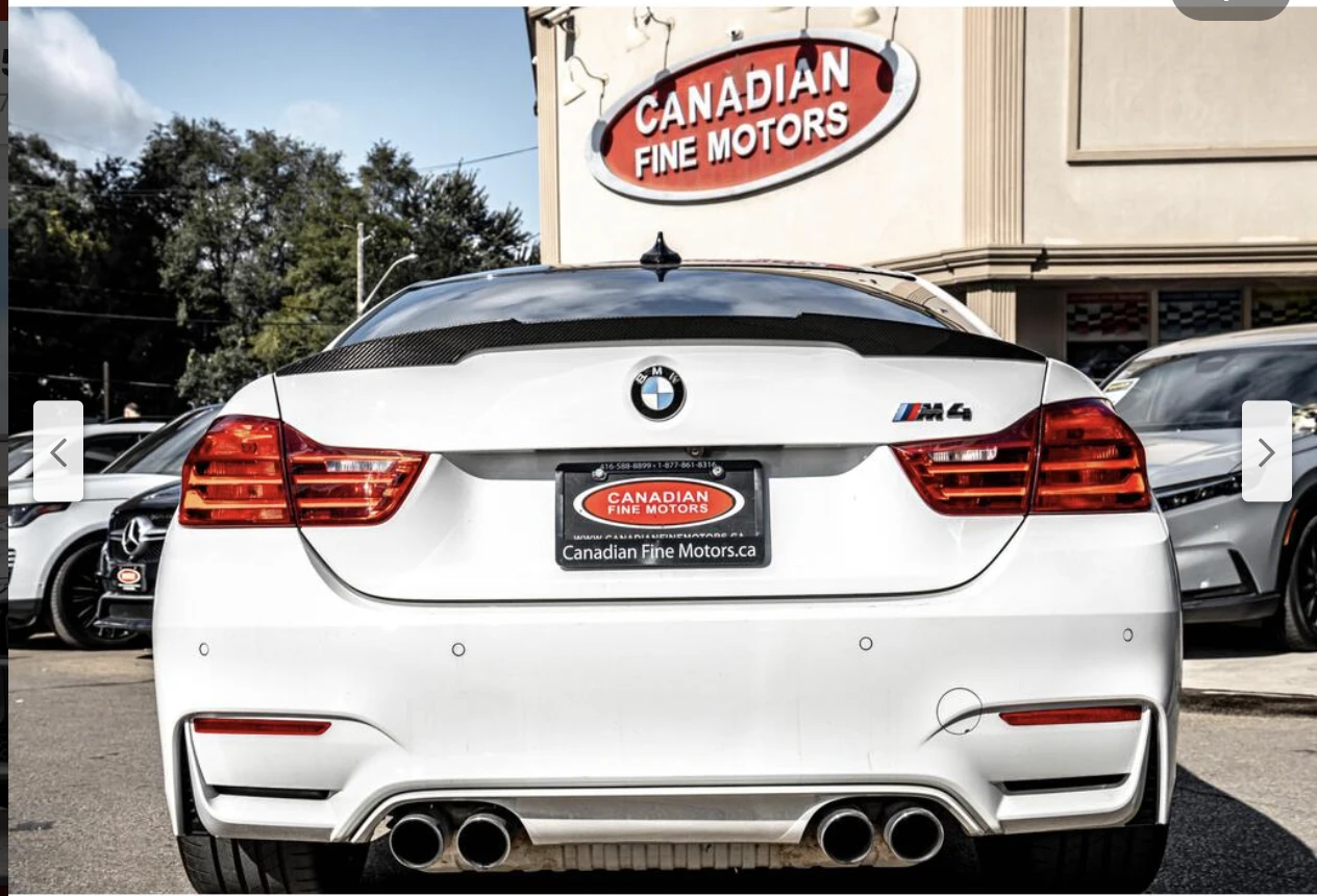 BMW M4 CARBON* ХЕДЪП* RECARO* 360КАМЕРА*  - изображение 4
