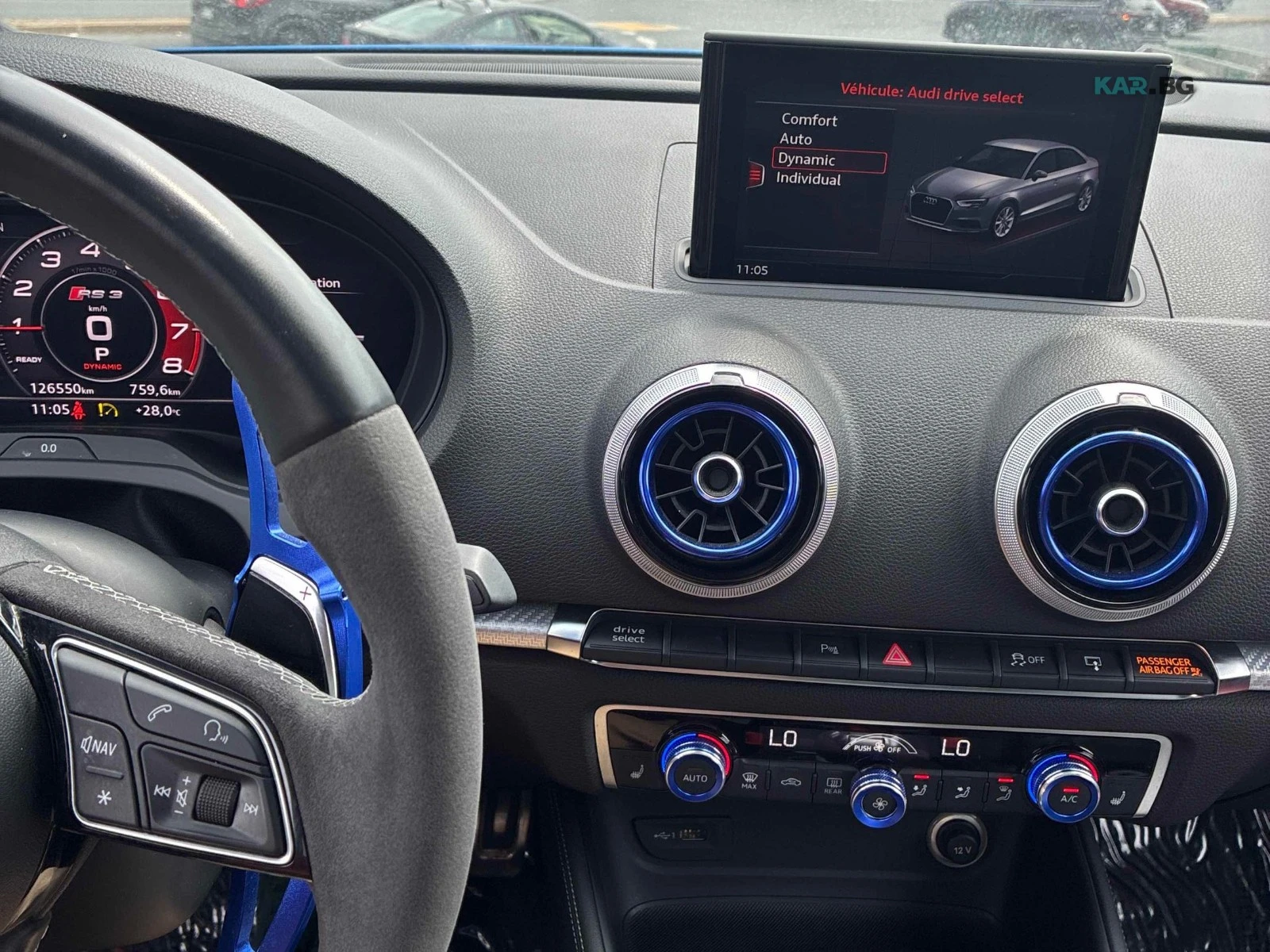 Audi Rs3 Автокредит Цена до България, снимка 8 - Автомобили и джипове - 54794784
