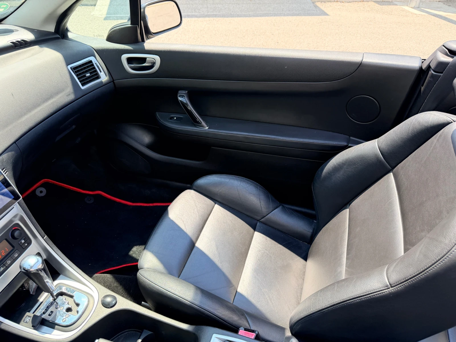 Peugeot 307 CC Cabrio Automatic Camera Climatronic Tempomat, снимка 12 - Автомобили и джипове - 55060765