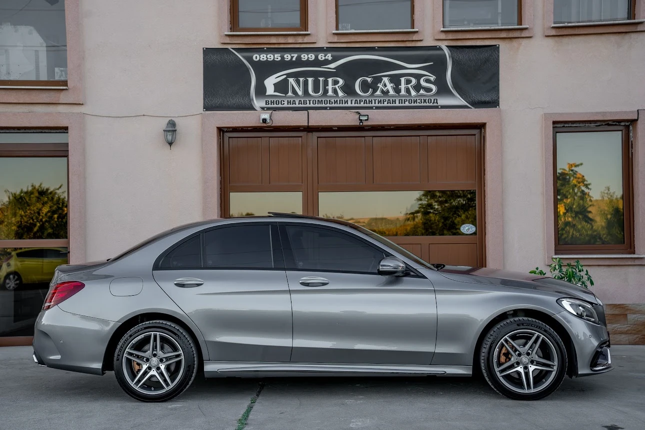 Mercedes-Benz C 220 C63 ПАКЕТ / BURMESTER / ШИБИДАХ / , снимка 6 - Автомобили и джипове - 55710395