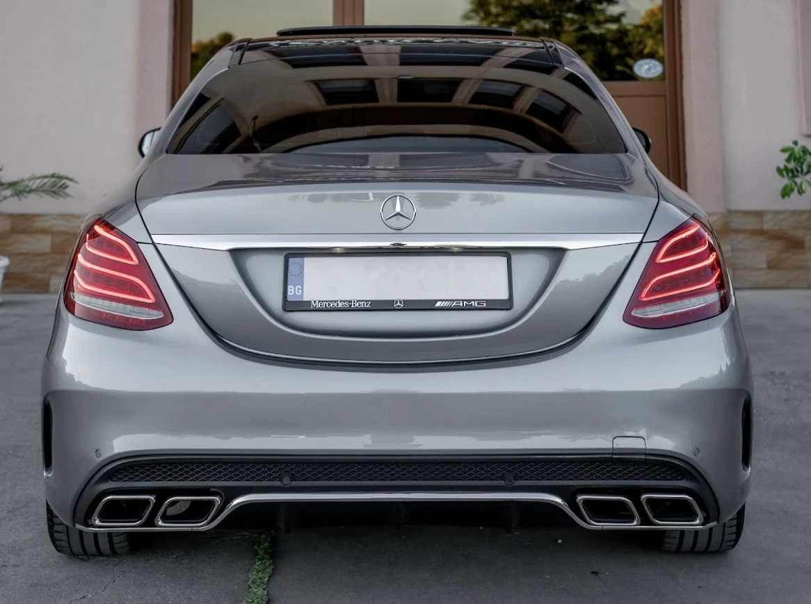 Mercedes-Benz C 220 C63 ПАКЕТ / BURMESTER / ШИБИДАХ / , снимка 4 - Автомобили и джипове - 55710395