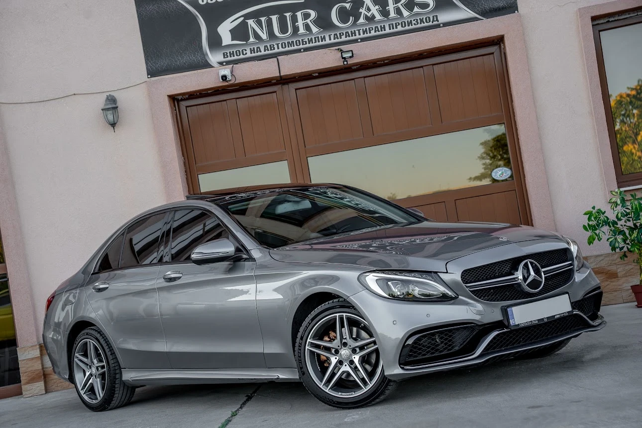 Mercedes-Benz C 220 C63 ПАКЕТ / BURMESTER / ШИБИДАХ / , снимка 7 - Автомобили и джипове - 55710395