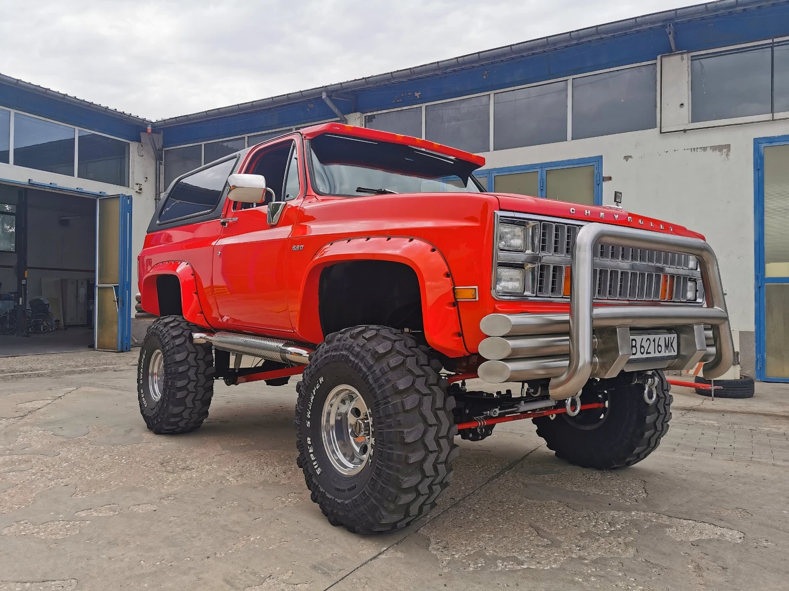 Chevrolet Blazer K5 Blazer 6.2D V8, след пълна реставрация