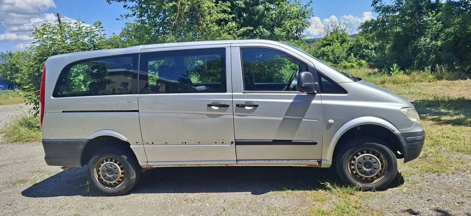 Mercedes-Benz Vito 111 CDI 2.2 4Х4 автоматик, снимка 4 - Бусове и автобуси - 54913482
