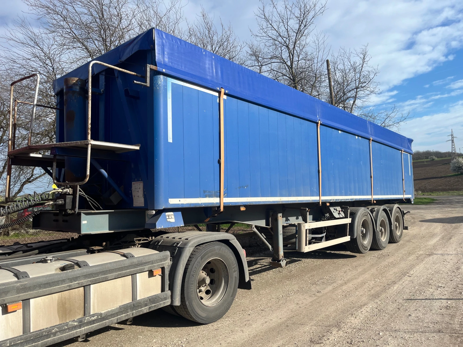 Полуремарке Gras 48куб.