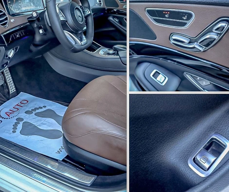 Mercedes-Benz S 350 4Matic/CDI/AMG/Designo/Обдухване/Камера/AirMatic, снимка 11 - Автомобили и джипове - 52829970