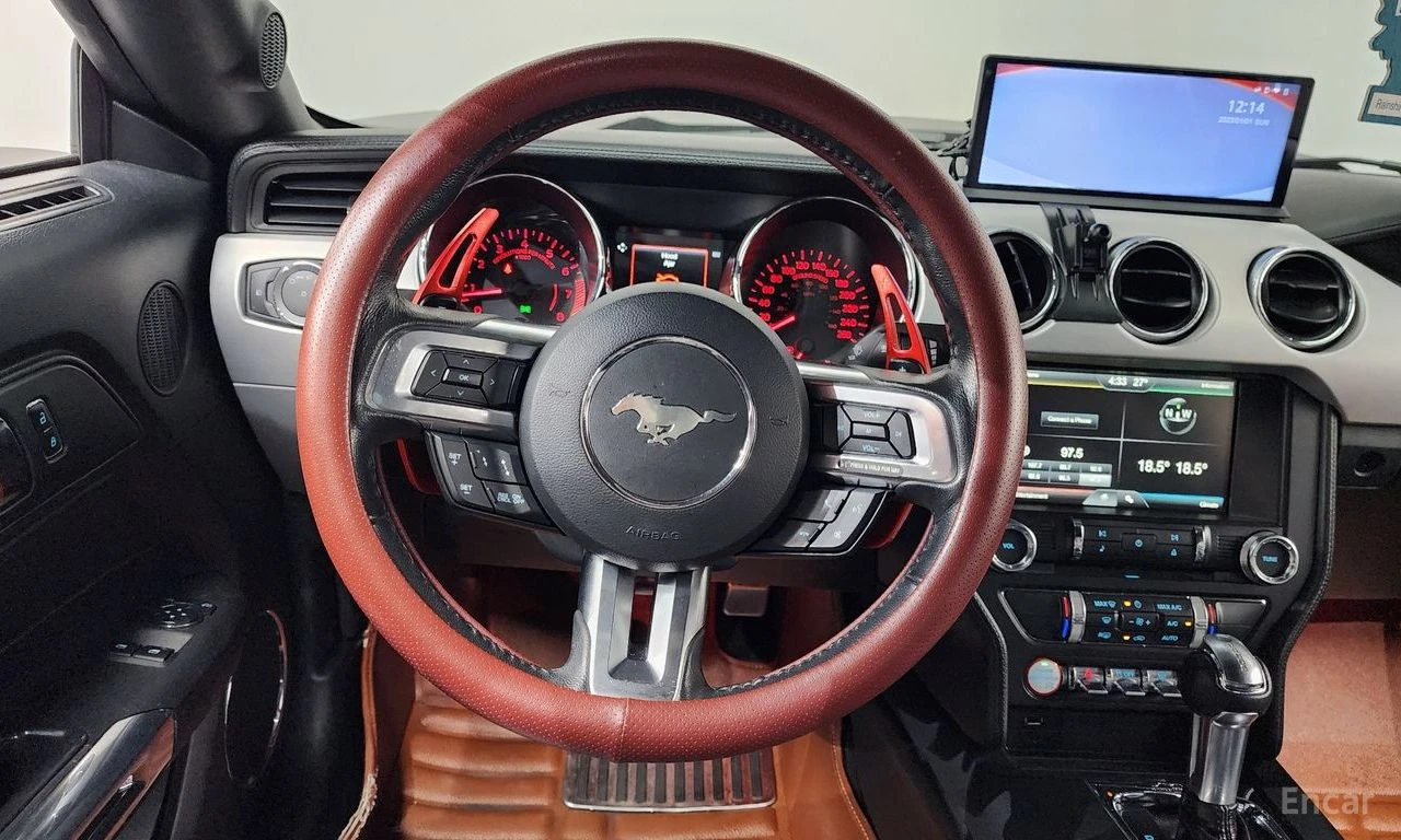 Ford Mustang GT* 5.0* V8* ПОДГРЕВ* ОБДУХВАНЕ* КАМЕРА* КЕЙЛЕС* , снимка 7 - Автомобили и джипове - 55308684