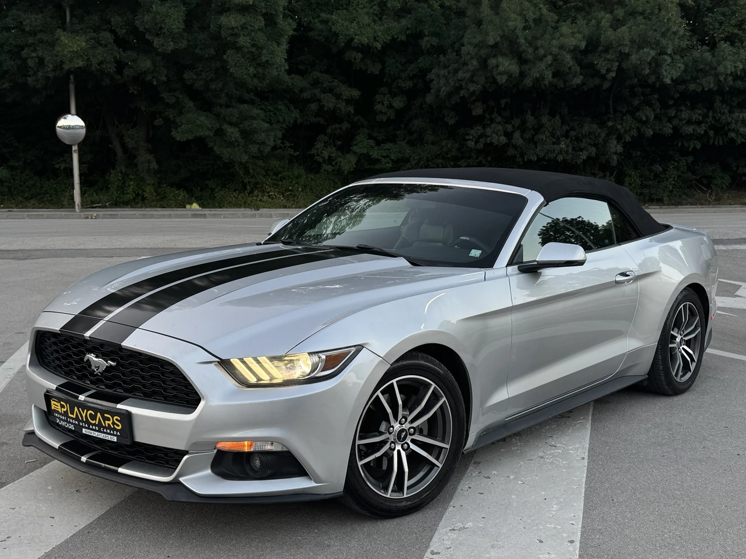 Ford Mustang 2.3 ECOBOOST PREMIUM| ПОДГРЕВ| ОБДУХВАНЕ| SHAKER| , снимка 17 - Автомобили и джипове - 55536385