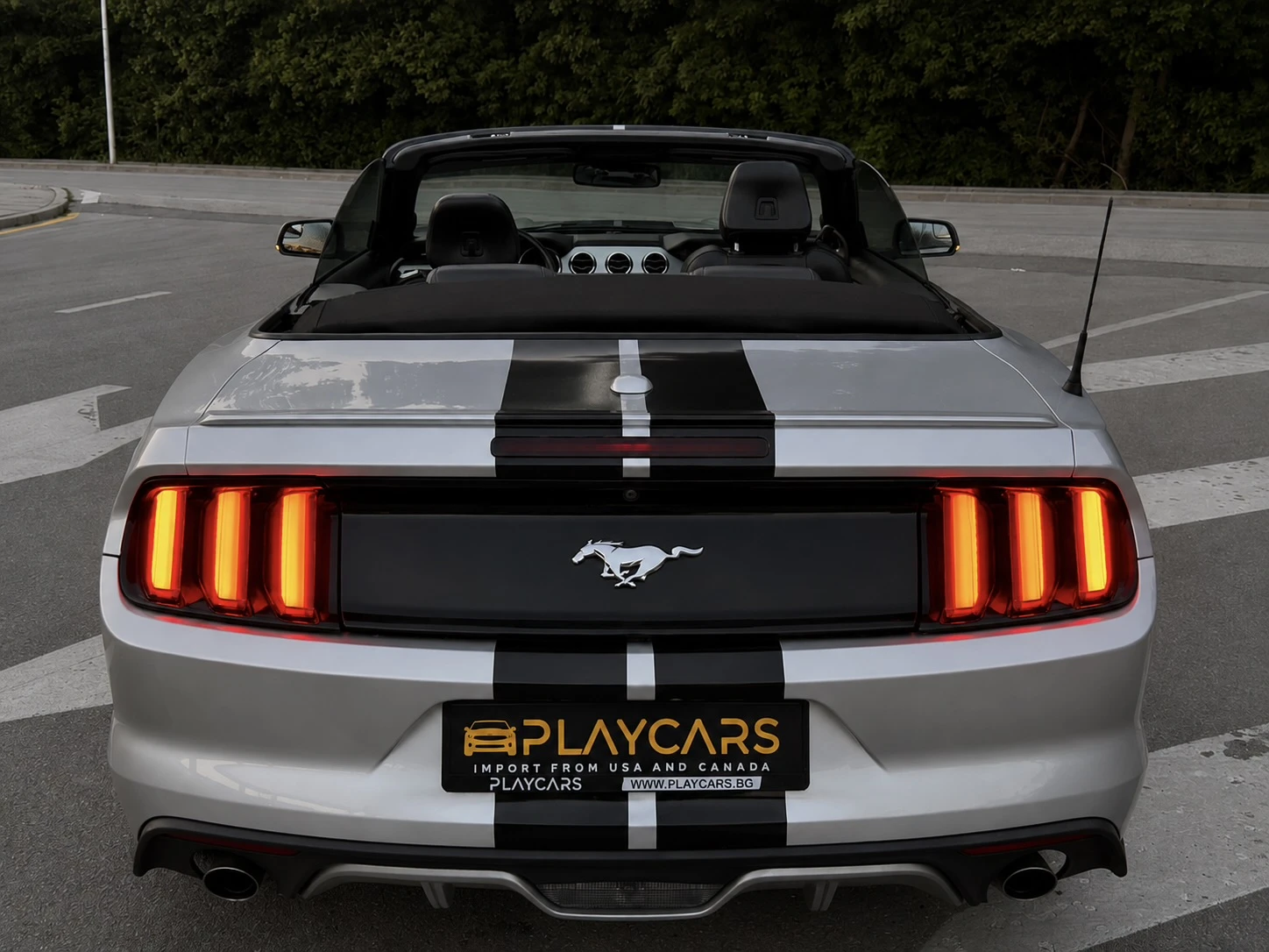 Ford Mustang 2.3 ECOBOOST PREMIUM| ПОДГРЕВ| ОБДУХВАНЕ| SHAKER| , снимка 5 - Автомобили и джипове - 55536385