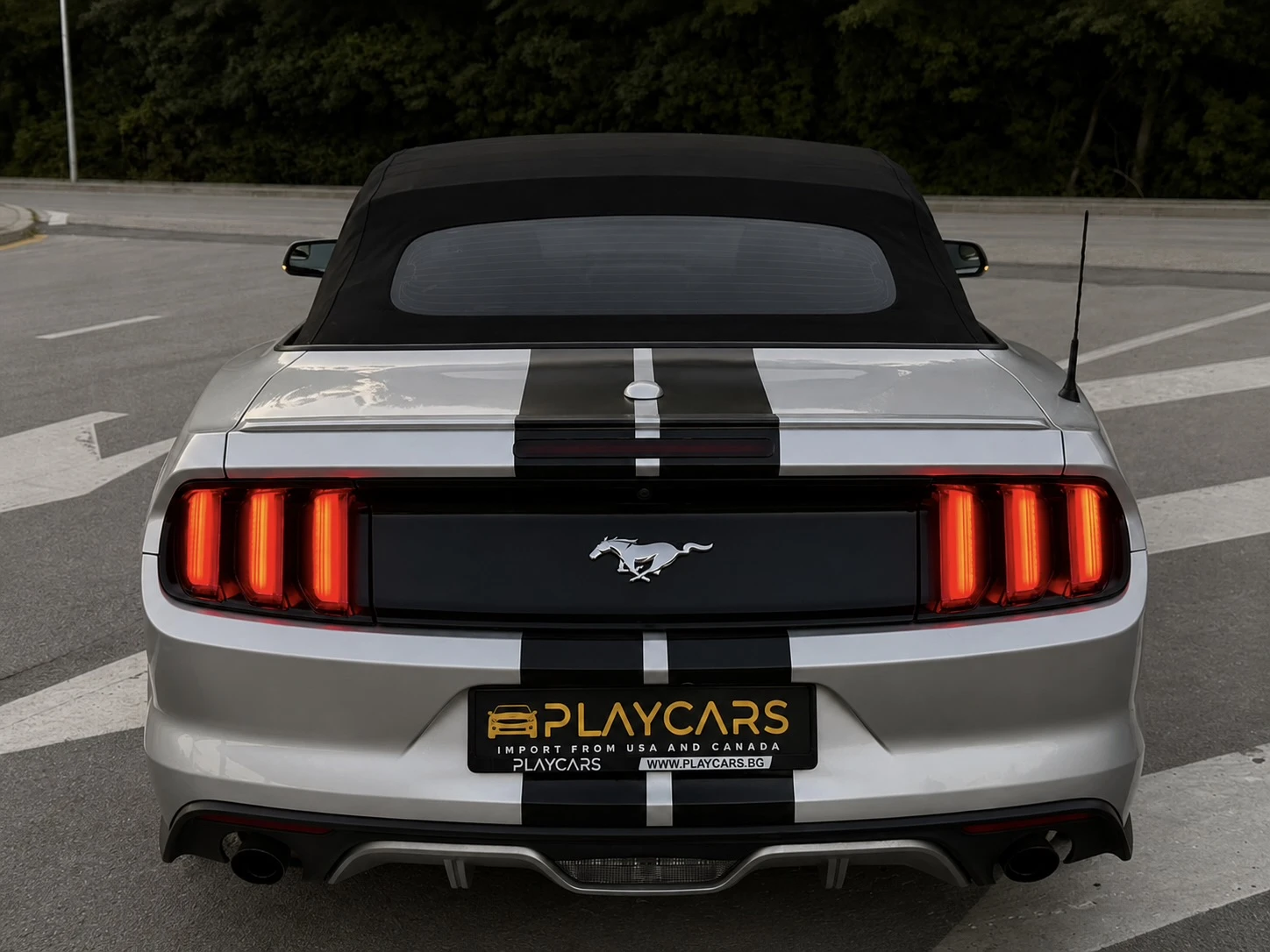 Ford Mustang 2.3 ECOBOOST PREMIUM| ПОДГРЕВ| ОБДУХВАНЕ| SHAKER| , снимка 14 - Автомобили и джипове - 55536385