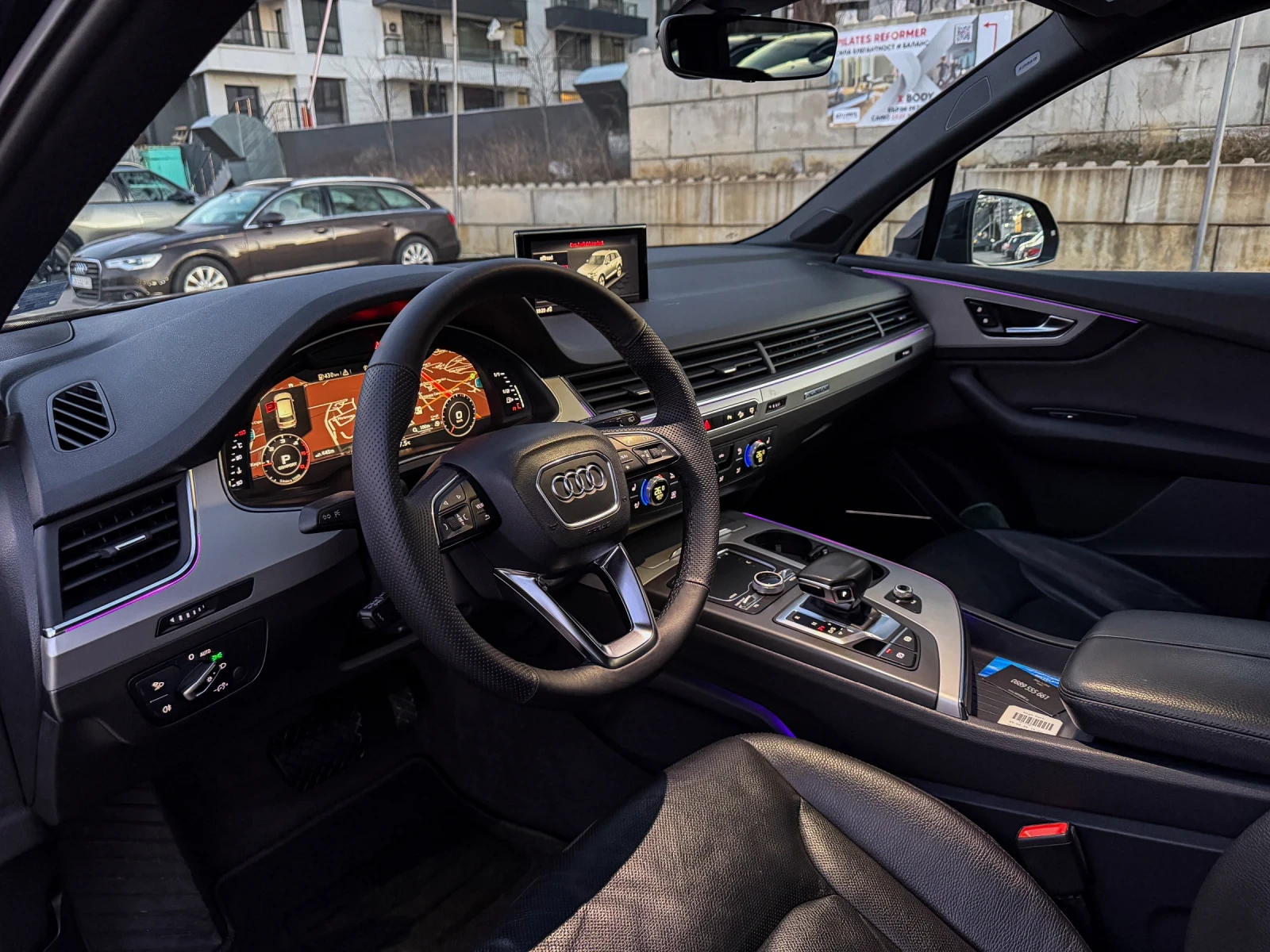 Audi Q7 3.0TDI/Matrix/7места/, снимка 7 - Автомобили и джипове - 53863931