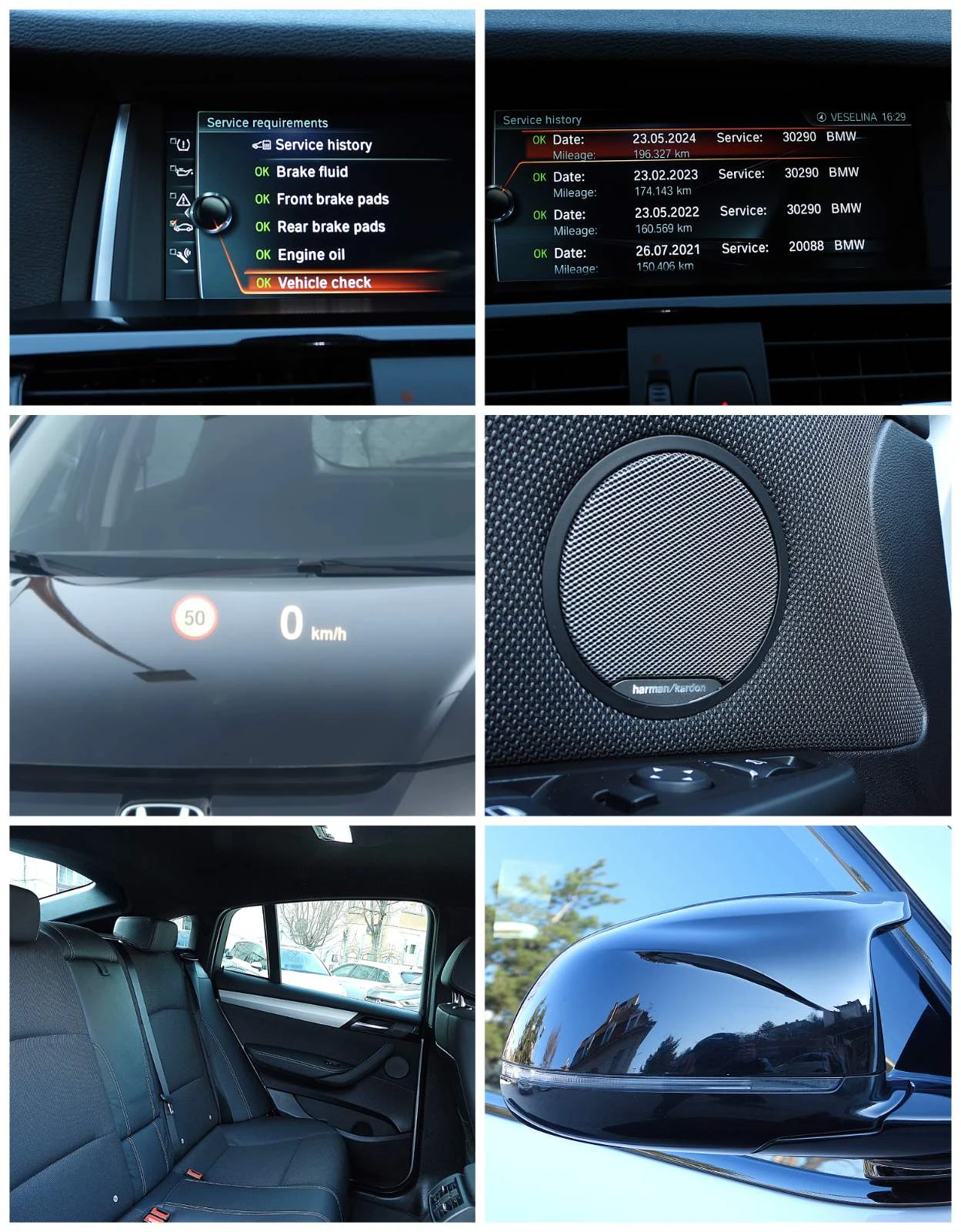 BMW X4 ШВЕЙЦАРИЯ/ X4 M40i 3.0 B58 xDrive M Performance , снимка 14 - Автомобили и джипове - 53804497