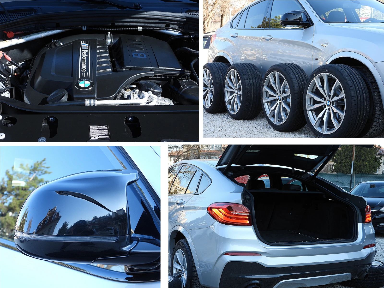 BMW X4 ШВЕЙЦАРИЯ/ X4 M40i 3.0 B58 xDrive M Performance , снимка 17 - Автомобили и джипове - 53804497