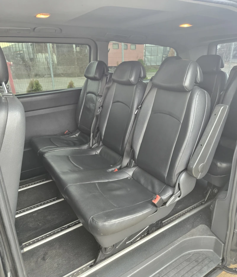 Mercedes-Benz Vito 2.2 CDI* Климатроник* Кожа* , снимка 14 - Бусове и автобуси - 52502435