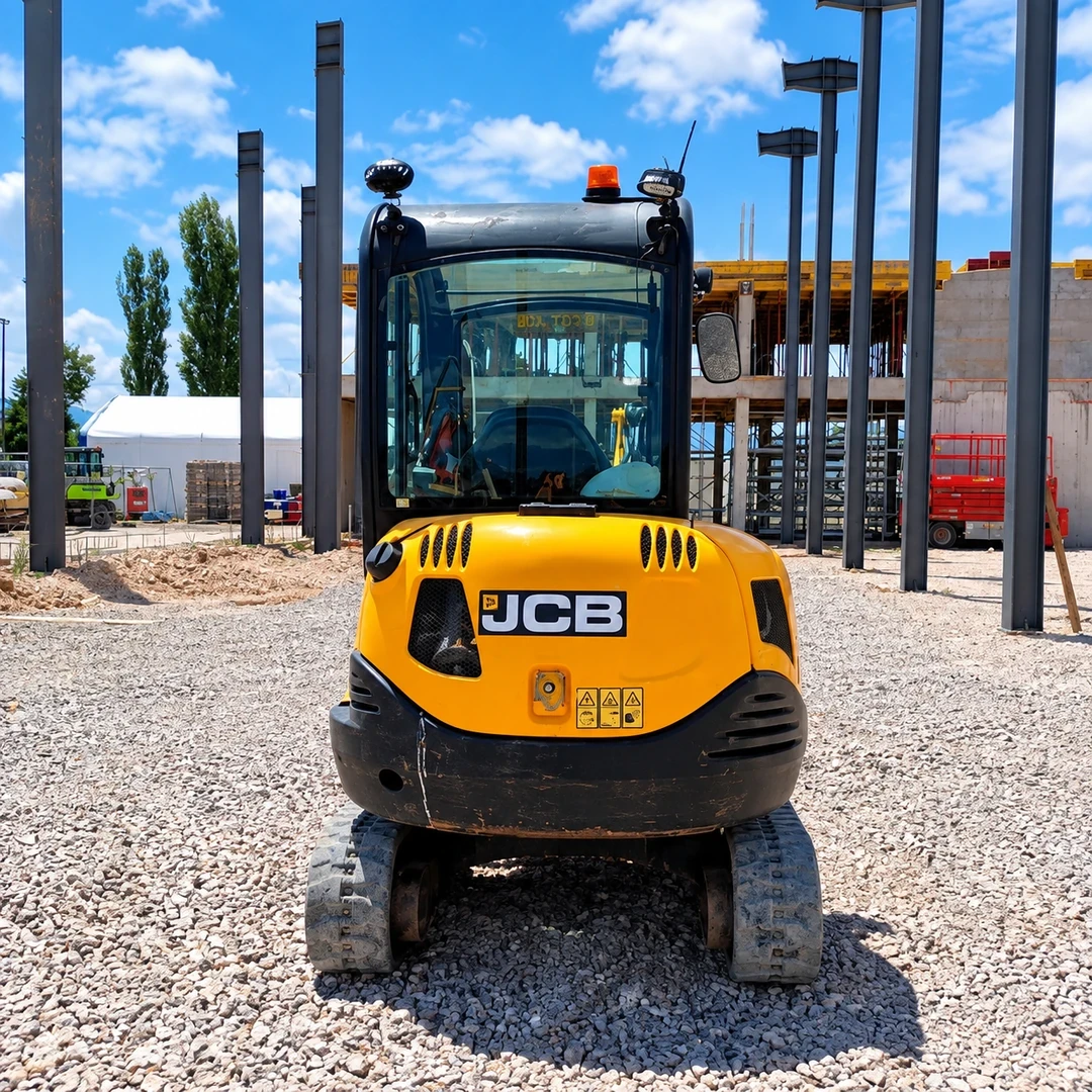 Багер JCB Мини багер JCB 8026CTS, снимка 4 - Индустриална техника - 55908670