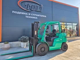 Мотокар Mitsubishi 3.5 тона /АВТОМАТ/ ГАЗ+ БЕНЗИН / ПЕРФЕКТЕН!, снимка 1