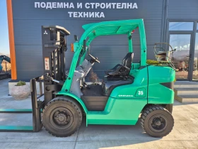 Мотокар Mitsubishi 3.5 тона /АВТОМАТ/ ГАЗ+ БЕНЗИН / ПЕРФЕКТЕН!, снимка 2