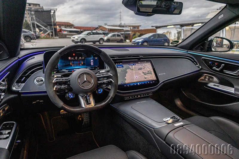 Mercedes-Benz E 53 AMG 4MT 3xMANUFAKTUR 2xEXCL DESIGNO BURM PANO ОБДУХВ, снимка 9 - Автомобили и джипове - 52473769