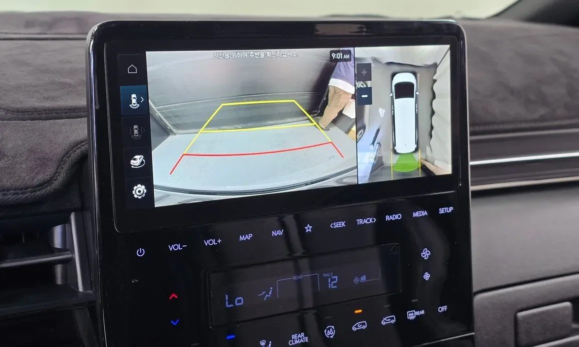 Hyundai Staria ГАЗ* 9 МЕСТЕН* ДВД * 360КАМЕРИ * ПОДГРЕВИ * ОБДУХВ, снимка 13 - Автомобили и джипове - 56361024