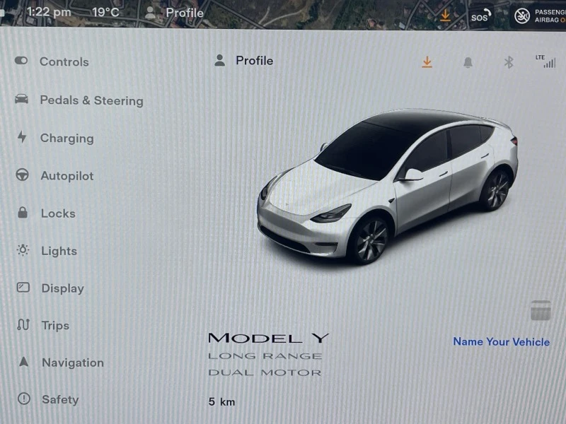 Tesla Model Y 5км/Rear-wheel drive, long range или Performancе, снимка 11 - Автомобили и джипове - 39106423