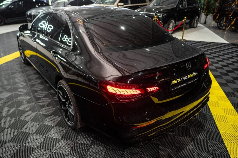 Mercedes-Benz E 220 D FULL AMG BLACK LINE BURMEISTER NAVI ЛИЗИНГ 100%, снимка 7 - Автомобили и джипове - 53503014
