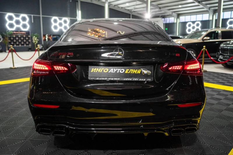 Mercedes-Benz E 220 D FULL AMG BLACK LINE BURMEISTER NAVI ЛИЗИНГ 100%, снимка 8 - Автомобили и джипове - 53503014