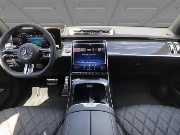 Mercedes-Benz S 450 d Long 4Matic = AMG Line = Гаранция, снимка 6 - Автомобили и джипове - 55835405