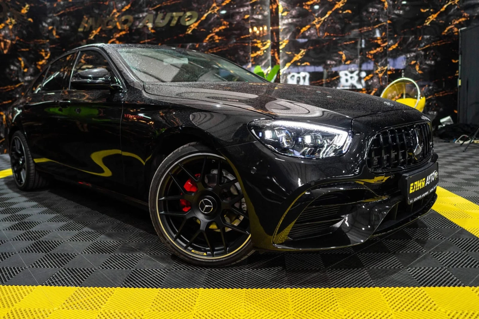 Mercedes-Benz E 220 D FULL AMG BLACK LINE BURMEISTER NAVI ������ 100% | Mobile.bg � ����������� 4