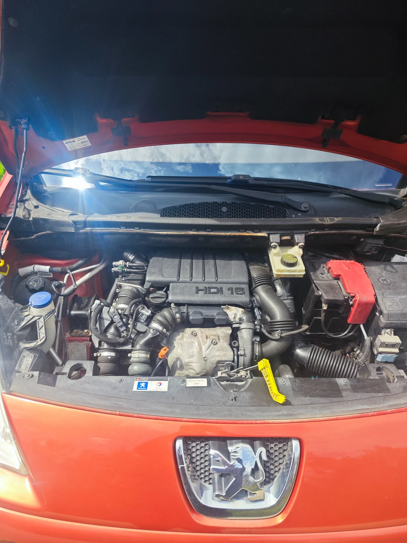 Peugeot Partner 1.6hdi panorama, снимка 11 - Автомобили и джипове - 54651899