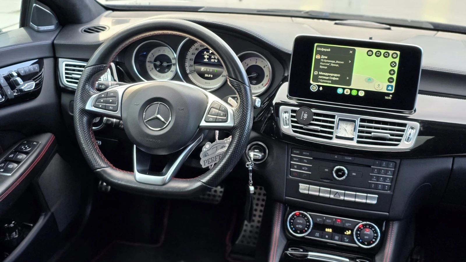 Mercedes-Benz CLS 350 350D/NIGHT EDITION/MULTIBEAN LED, снимка 11 - Автомобили и джипове - 54884525