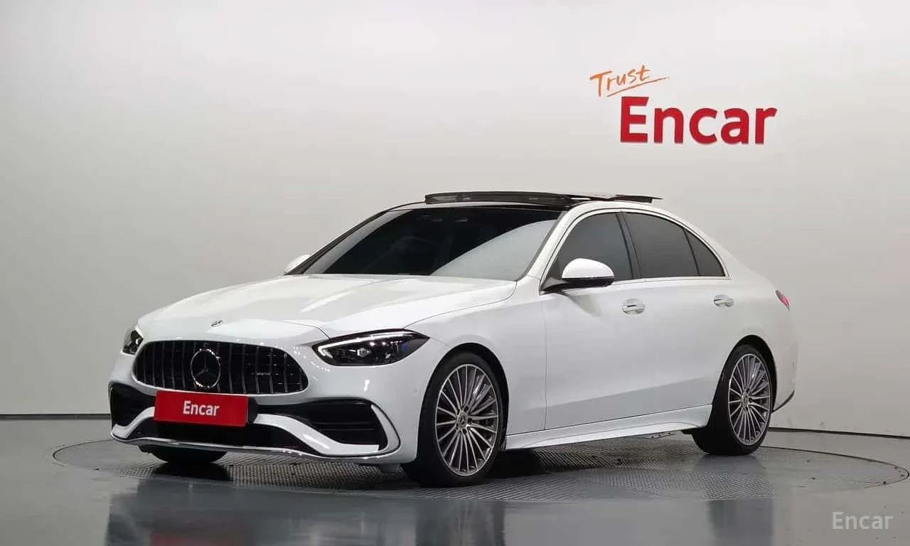 Mercedes-Benz C 300 4MATIC AMG Line * ПАНОРАМА * HUD * ЦЕНА ДО БГ * 