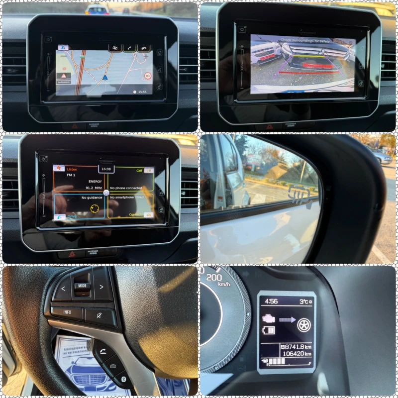 Suzuki Ignis 1.2///Hybrid///New Model///Camera///Navi///Perla//, снимка 14 - Автомобили и джипове - 52929327