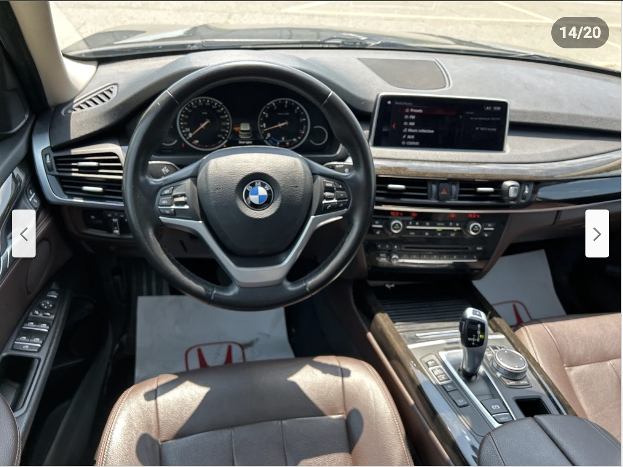 BMW X5 xDrive35i* CARFAX* ОПЦИЯ ЗА ФИНАНСИРАНЕ*  - изображение 8