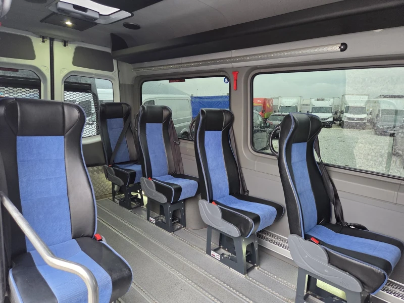 Mercedes-Benz Sprinter 316 CDI, Пътнически, 9местен, Климатик, Падащ борд, снимка 14 - Бусове и автобуси - 52926555