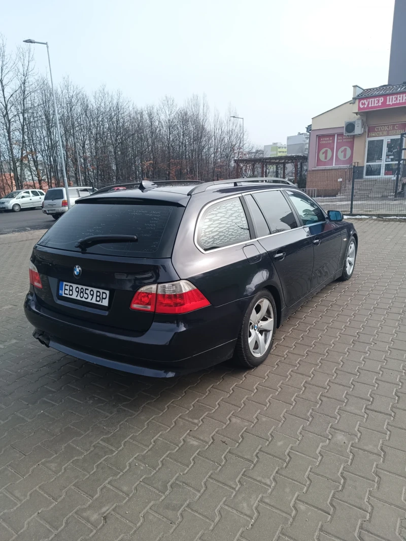 BMW 545 E61 head up distronic кожа xenon, снимка 7 - Автомобили и джипове - 53210625