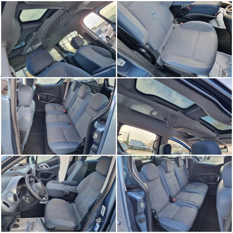 Citroen Berlingo 1.6i-90кс БЕНЗИН * 5 МЕСТА* ПАНОРАМА, снимка 15 - Автомобили и джипове - 52702706