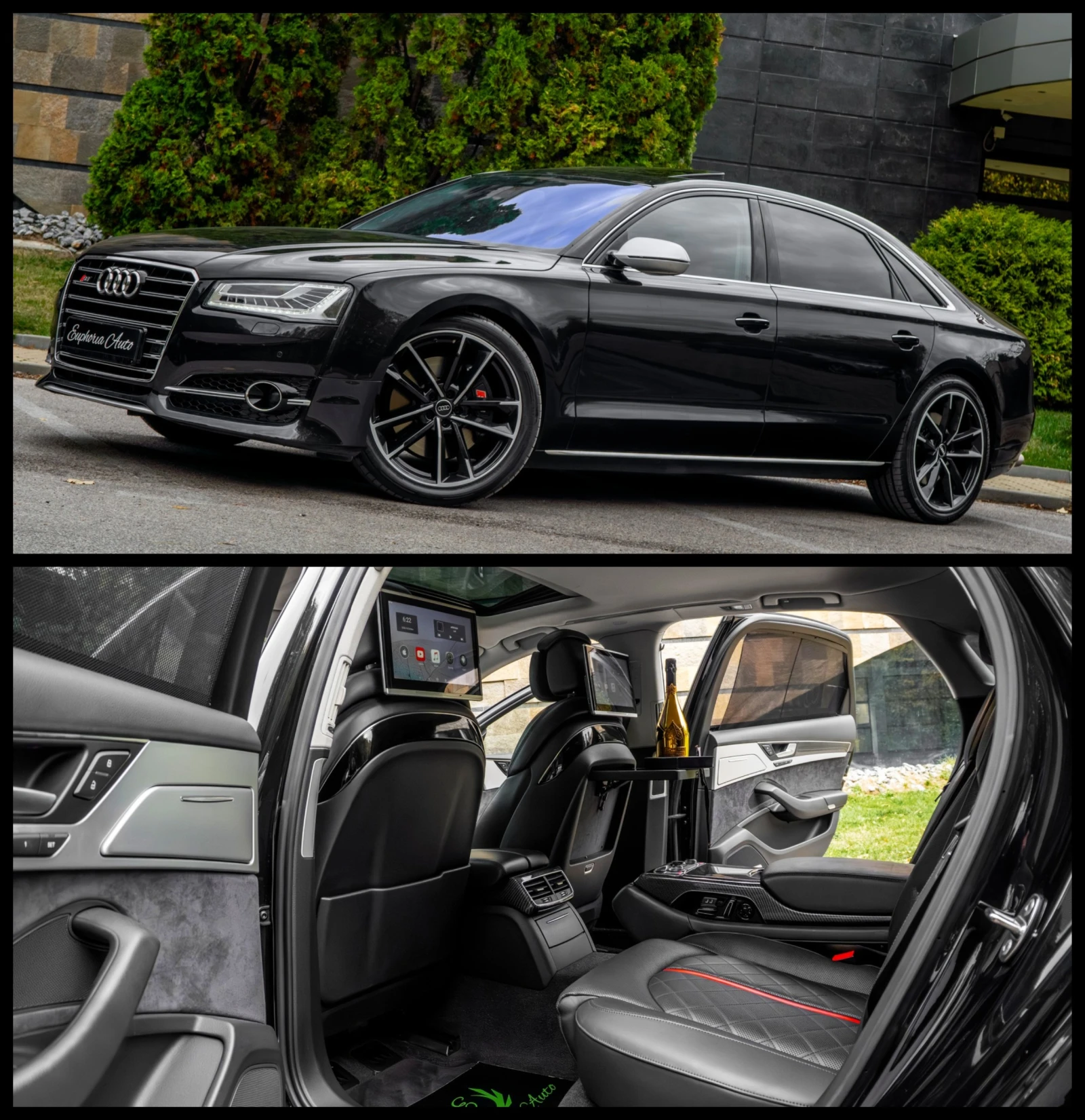 Audi A8 4.2TDI* LONG* BUSINESS PACK* ABT 430HP* 3XTV* FULL