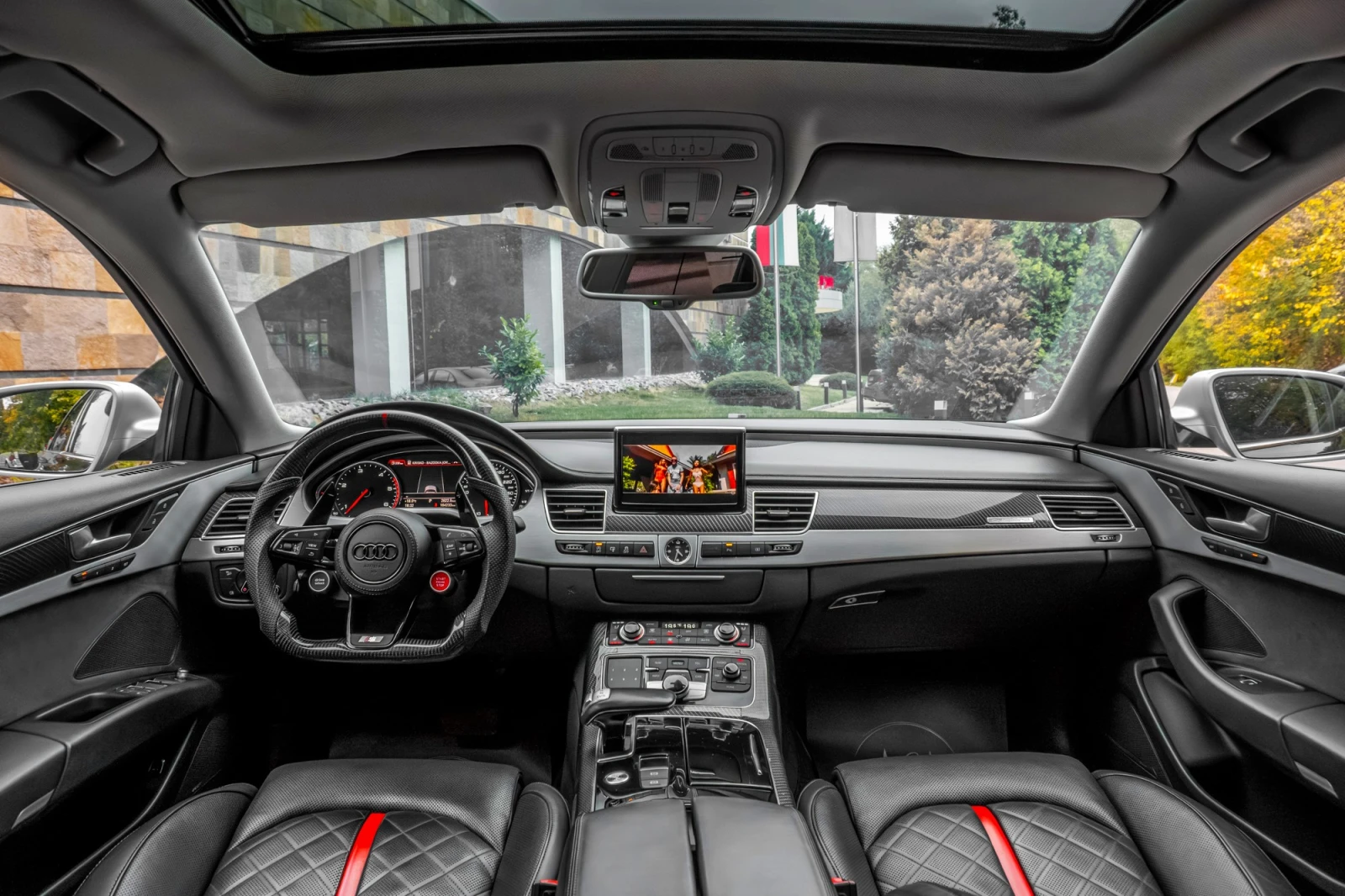 Audi A8 4.2TDI* LONG* BUSINESS PACK* ABT 430HP* 3XTV* FULL | Mobile.bg � ����������� 13