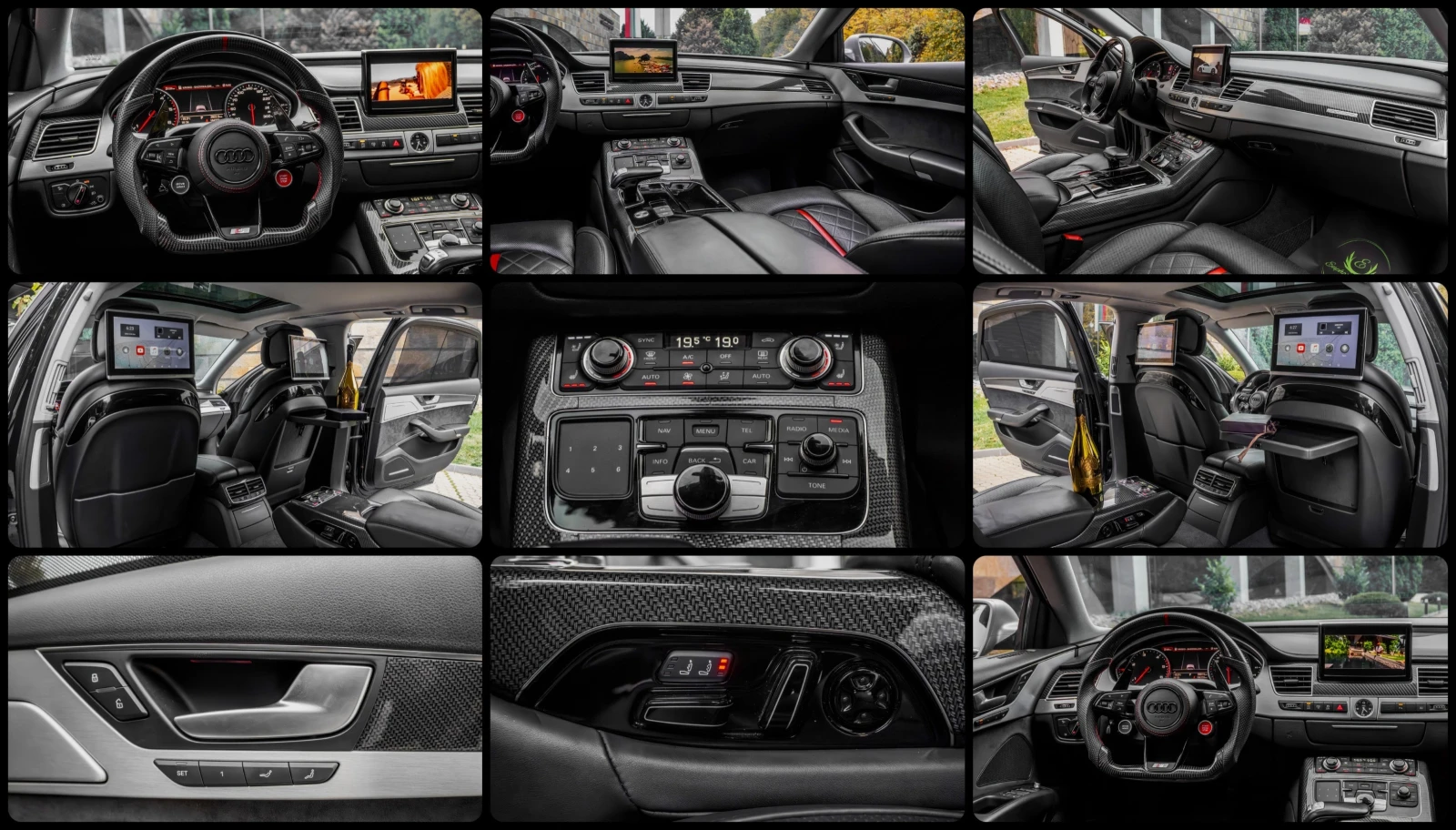 Audi A8 4.2TDI* LONG* BUSINESS PACK* ABT 430HP* 3XTV* FULL | Mobile.bg � ����������� 17