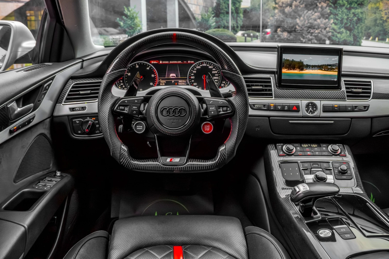 Audi A8 4.2TDI* LONG* BUSINESS PACK* ABT 430HP* 3XTV* FULL | Mobile.bg � ����������� 14