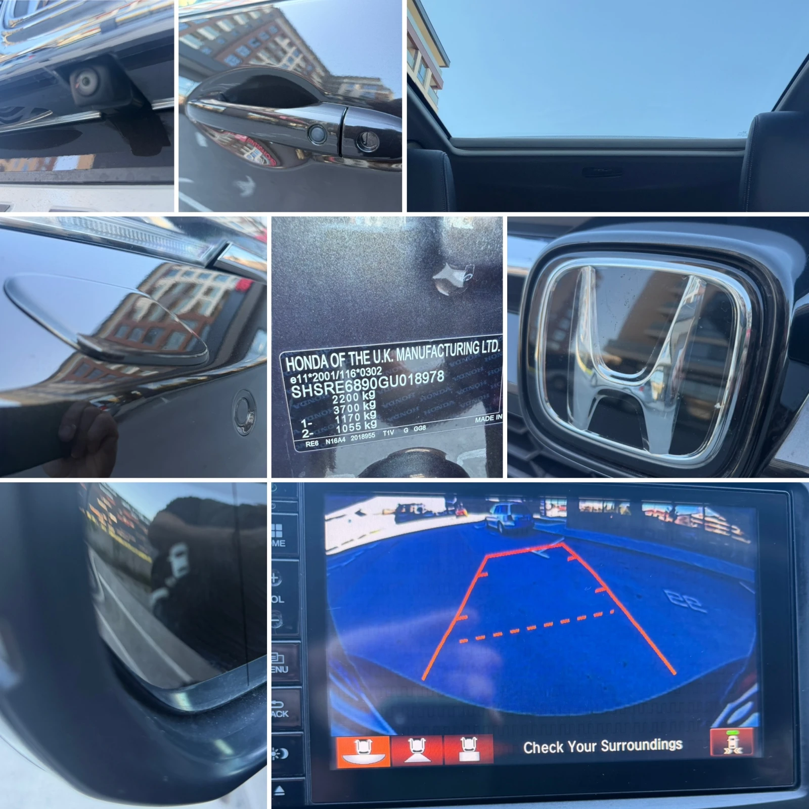 Honda Cr-v EXECUTIVE FULL KEYLESS 4X4 PANORAMA FULLSERVICE, снимка 15 - Автомобили и джипове - 54129160