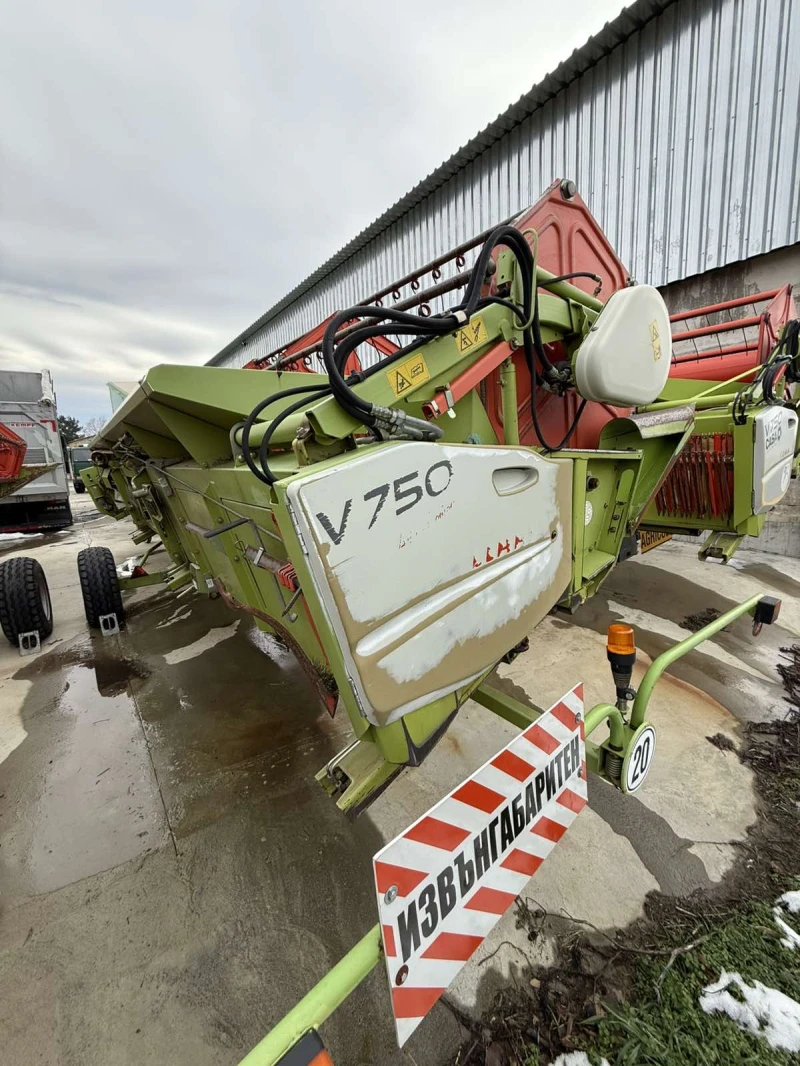 Комбайн Claas LEXION 550 + CLAAS VARIO 750 - 2 БРОЯ ЛИЗИНГ, снимка 12 - Селскостопанска техника - 48629541