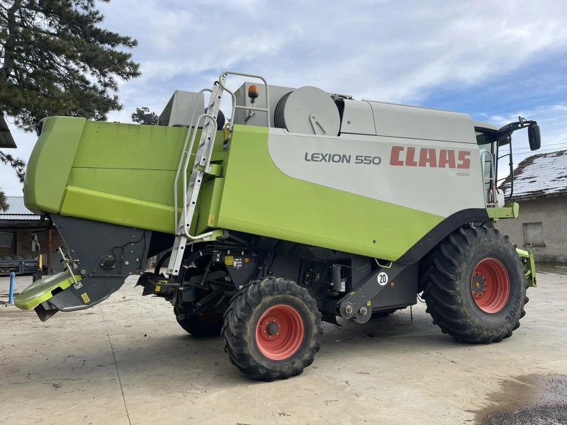 Комбайн Claas LEXION 550 + CLAAS VARIO 750 - 2 БРОЯ ЛИЗИНГ, снимка 5 - Селскостопанска техника - 48629541