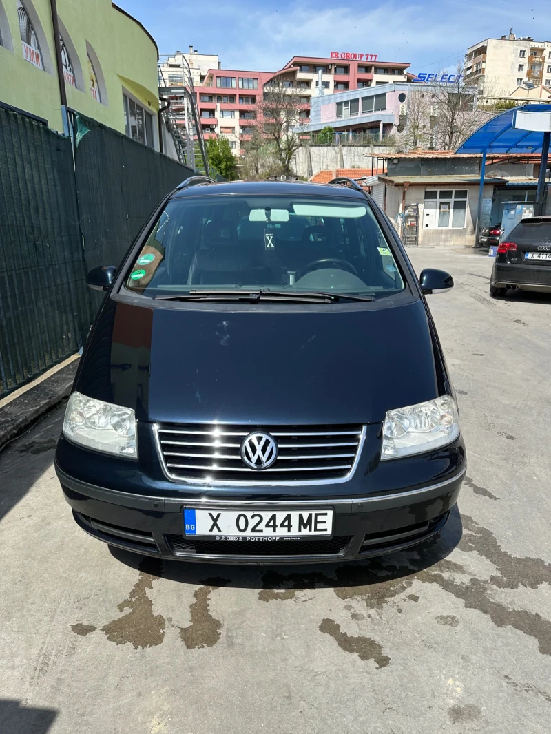 VW Sharan VW Sharan Special 1, 9TDI 150 k.c., кожен салон, снимка 5 - Автомобили и джипове - 51899047