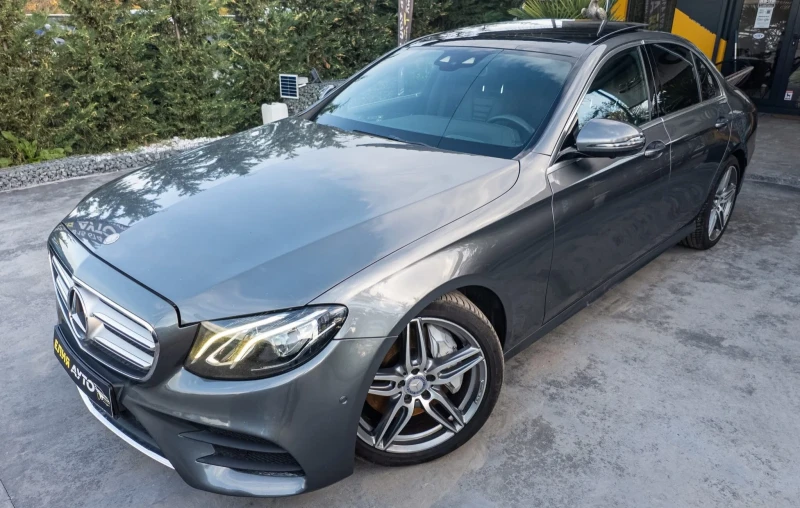 Mercedes-Benz E 350 D 4 MATIC FULL AMG LINE ПАНОРАМА ЛИЗИНГ 100%, снимка 5 - Автомобили и джипове - 52437581